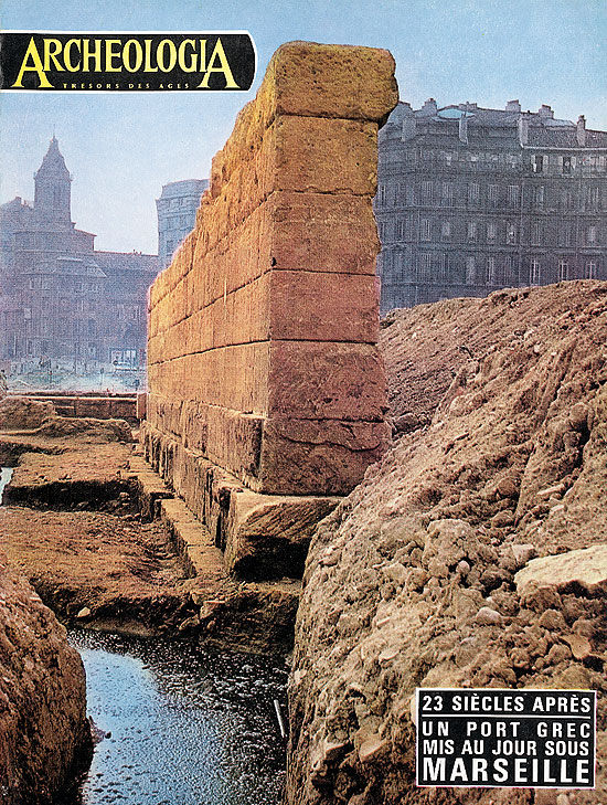 n°021. mars 1968. 23 siècles après, un pont grec mis au jour sous Marseille.