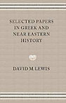 Selected Papers in Greek and Near Eastern History, 2002, 430 p., 4 half-tones, rel.