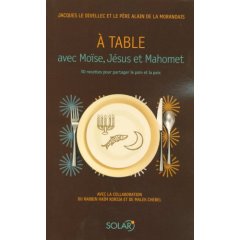 A table avec Moïse, Jésus et Mahomet. 50 recettes pour partager le pain et la paix, 2007, 202 p.