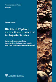 Die ältere Töpferei an der Venusstrasse-Ost in Augusta Raurica. Untersuchungen zur lokal hergestellten Gebrauchskeramik und zum regionalen Keramikhandel, (Forschungen in Augst 41), 2008, 472 p., 126 ill.