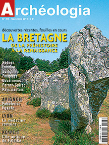 n°493. Novembre 2011. L'archéologie en Bretagne.