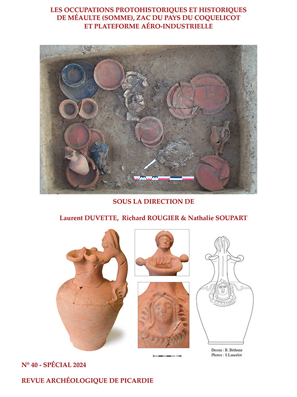 Les occupations protohistoriques et historiques de Méaulte (Somme), ZAC du Pays du Coquelicot et plateforme aéro-industrielle, (Supplément n°40 à la RAP), 2024, 408 p.