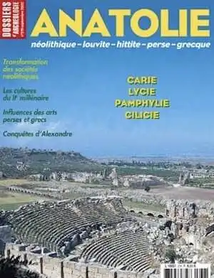 n°276. Septembre 2002. Anatolie néolithique, louvite, hittite, perse, grecque.