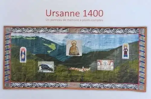 Ursanne 1400. Un panneau de mémoire à points comptés, 620-2020, 2020, 48 p.