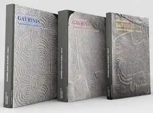 Gavrinis. Autour du Gouffre, présenter - décrirer - chroniquer, 2024, 3 volumes.